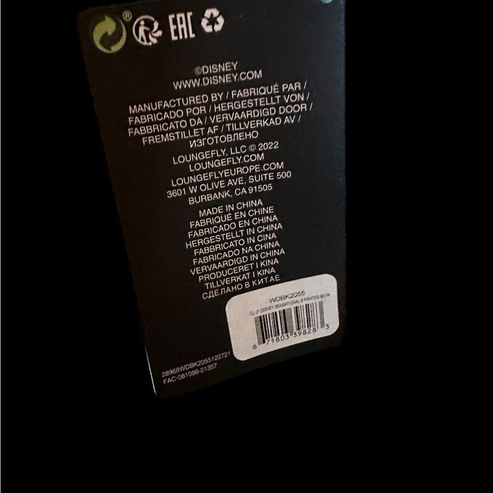 BNWT Loungefly Pirate Mickey And Friends AOP Mini Backpack - Picture 14 of 14